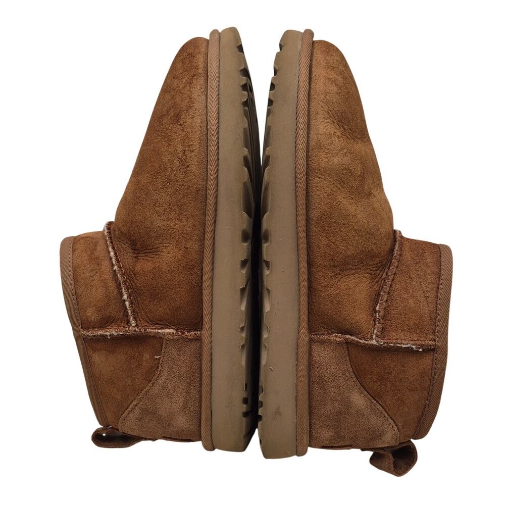 UGG Classic Ultra Mini Chestnut bootie women's size 7